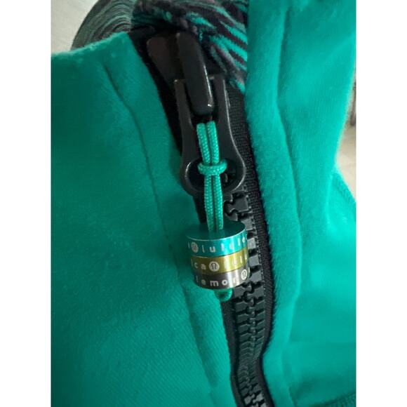 Lululemon Jacket Womens Teal Define Jacket Full ZIp Mock Neck Vented Luon Size 2 - Picture 9 of 9